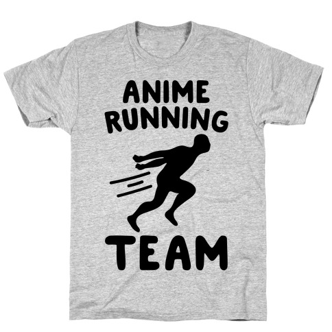 Anime Running Team  T-Shirt