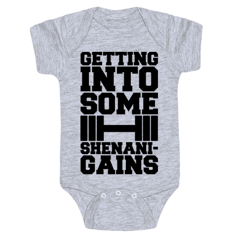 Getting Into Some Shenanigains Baby Onesy
