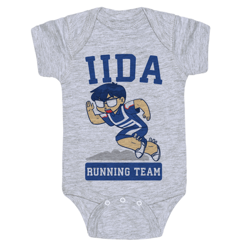 Tenya Iida Running Team Baby Onesy